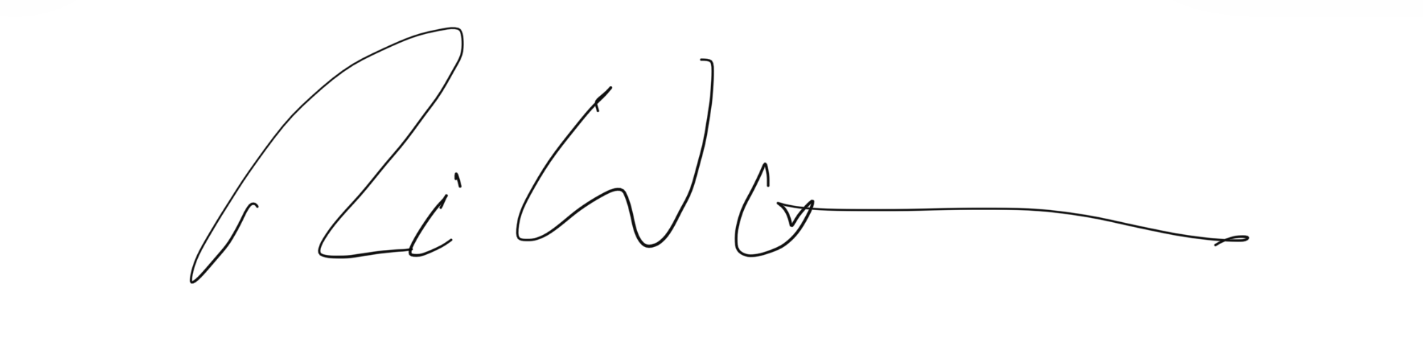 Rick Walker signature
